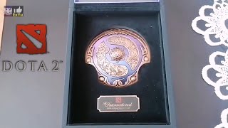 The International Dota 2 Championship 2019 Trophy Aegis replica