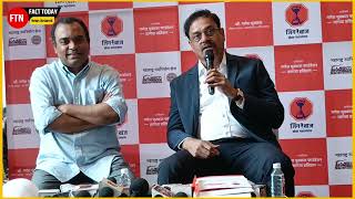 Jigarbaaz Khel MahaSangram Poster Launch By Cricket Legend Dilip Vengsarkar,Organiser Ganesh Chukkal