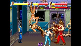 Final Fight 30th Anniversary Edition arcade 3 player Netplay 60fps