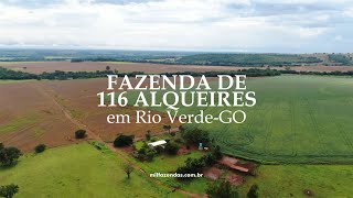 FAZENDA DE CULTURA DE 116 alqueires EM  RIO VERDE-GO 🌱 #agro #fazendaavenda #soja