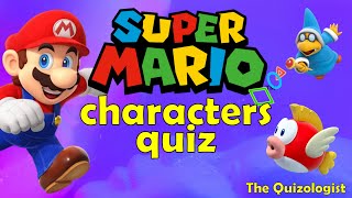 Super Mario characters quiz