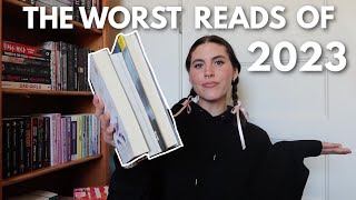 My least favorite reads and DNF's of 2023 | VLOGMAS DAY 17