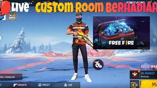 🔴Live Custom Room Berhadiah Khusus 1000 Subscriber || Free fire - indonesia