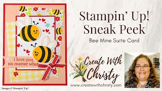 Stampin' Up! Sneak Peek - Bee Mine Suite Card