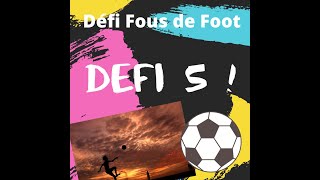 Travailler sa technique de footballeur et sa coordination, les jours de pluie !!!