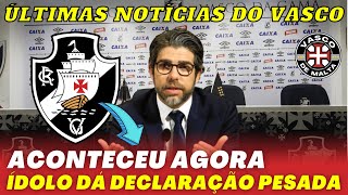 EXCLUSIVO! JUNINHO PERNAMBUCANO SOLTOU O VERBO SOBRE JOGADOR | NOTÍCIAS DO VASCO HOJE