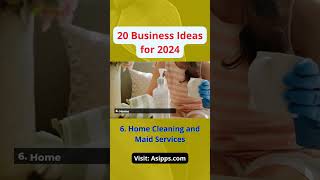 Business Ideas Start a Home Cleaning and Maid Service #shorts