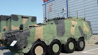 Rosomak Kroton: Poland's Next-Gen Command Vehicle Unveiled at MSPO 2024