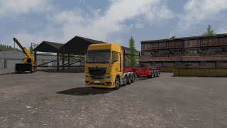 (Перезалив) Покатушки в новой игре Universal Truck Simulator.