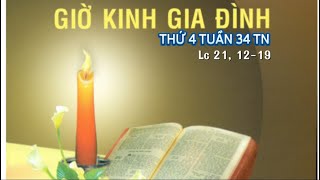 THỨ 4 TUẦN 34 TN 27/11/2024