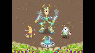 My Singing Monsters | Gold Island - Quibble, Yool, Hooala, Epic Wubbox (quartet)