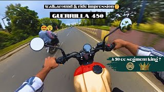 Royal Enfield Guerrilla 450 Ride Review | First Impressions & Test Drive