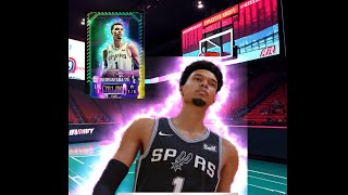 PLAYING AGAINST NEW WEMBY ROY CARD IN NBA 2K MOBILE‼️