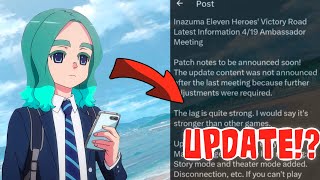 *NEW UPDATE* ON INAZUMA ELEVEN VICTORY ROAD BETA *ALL THE NEW INFO*