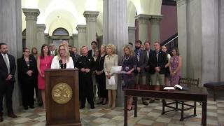 President of EIE Donna Rice Hughes Speaks at Governor's Internet Safety Pledge Conference