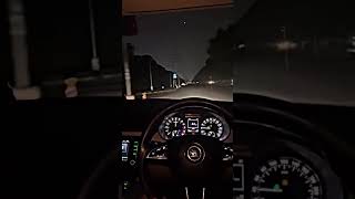 High spped skoda rapid 250km/hr night drive