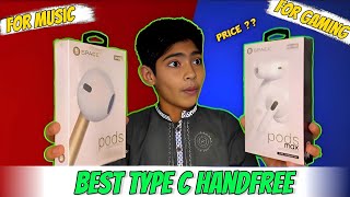 Best Type C Handsfree For Gaming 2024 | Best Handsfree For Gaming and Music | Space Handsfree