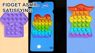 Playing pop it is also said to be able to improve children's academic performance | SATISFYING ASMR