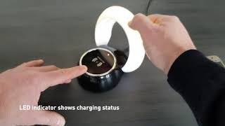 LED Night Light Wireless Charger - www.chikili.com