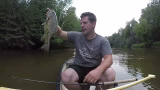 Spinner Bait Smallies on Thunder Bay River