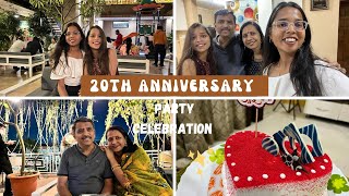 20th anniversary celebration 🎉❤️ | surprise