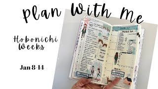 Hobonichi Weeks | Plan With Me | Happy Planner Squad Girls