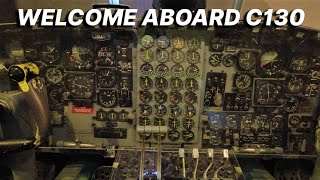 Hercules C130 cockpit tour