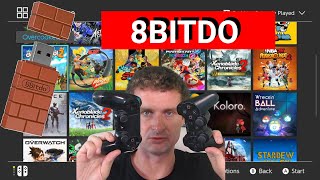 8bitdo - test adaptera - Nintendo Switch - Dualshock 4 oraz Dualshock 3