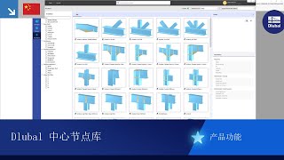 Dlubal 中心节点库