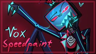 Vox Speedpaint! (Hazbin Hotel)