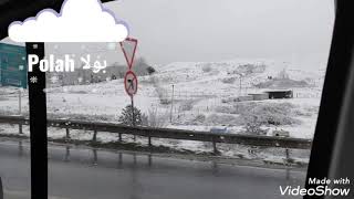 ثلج ثلج عم اتشتي الدني ثلج ☃️ ⛄