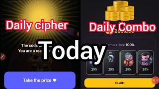 Hamster Combat Daily Combo And Daily Cipher To Unlock 6Million In Total