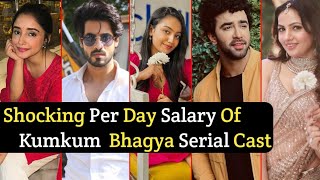 Shocking Per Day Salary Of Kumkum Bhagya Serial Cast | Rajvansh | Poorvi | TM