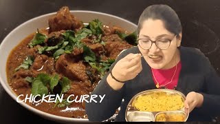 Dinner Vlog | Easy Chicken Curry Recipes | Quick chicken curry recipe for bachelors and housewives