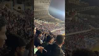 India Vs Pakistan football match at Bangalore. #football #footballshorts #youtubeshorts #croud