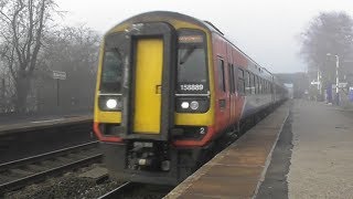 Class 158 and 185 Trains - Bamford Station, Derbyshire