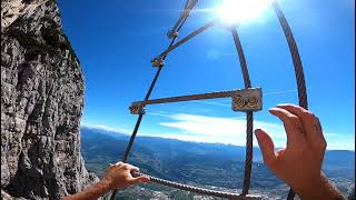 Ferrata delle Aquile alla PAGANELLA