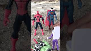 Spiderman, Hulk, Superman save teammates from Venom and bad guy Joker skibidi toilet | Funny Toys