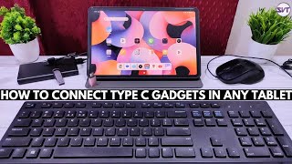 How To Connect Keyboard, Mouse & Storage Devices in any Tablet Feat. Mi Pad 6 | Full Detail Video