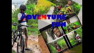 #Adventure, ​ដើរដឹកកង់។​​​  the best. # fun