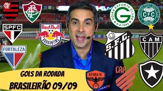 GOLS DA RODADA - CAMPEONATO BRASILEIRO 2020 - 9ª RODADA