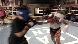 SPARRING AT THE BOXING GYM!!!