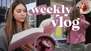 WEEKLY VLOG ☀️// powrót po chorobie / seks zamiast bliskości / faza na placki🌱 / dj set Esti //