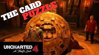 UNCHARTED 4 : A THIEF'S END | HOW TO SOLVE THE CARD PUZZLE ?