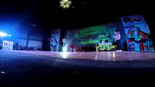 R16 Laos 2014 jugde showcase Bboy Catatau Tsunami All  Stars