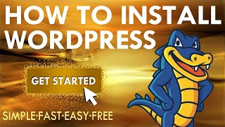 How To Install WordPress With Softaculous Cpanel - 2024 - A HostGator WordPress Install Tutorial