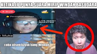 Ketika lu punya suara mirip Windah Basudara...