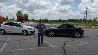 RACING - AUDI TT vs. KIA RIO - Hot Hatch