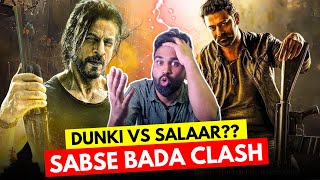 DUNKI Vs SALAAR ? Biggest Clash 😱 | Shahrukh Khan Vs Prabhas