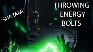 Throwing ENERGY BOLTS in Half Life ALYX